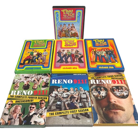 DVDs Television Shows - Reno 911 & That 70's Show - Picture 1 of 16